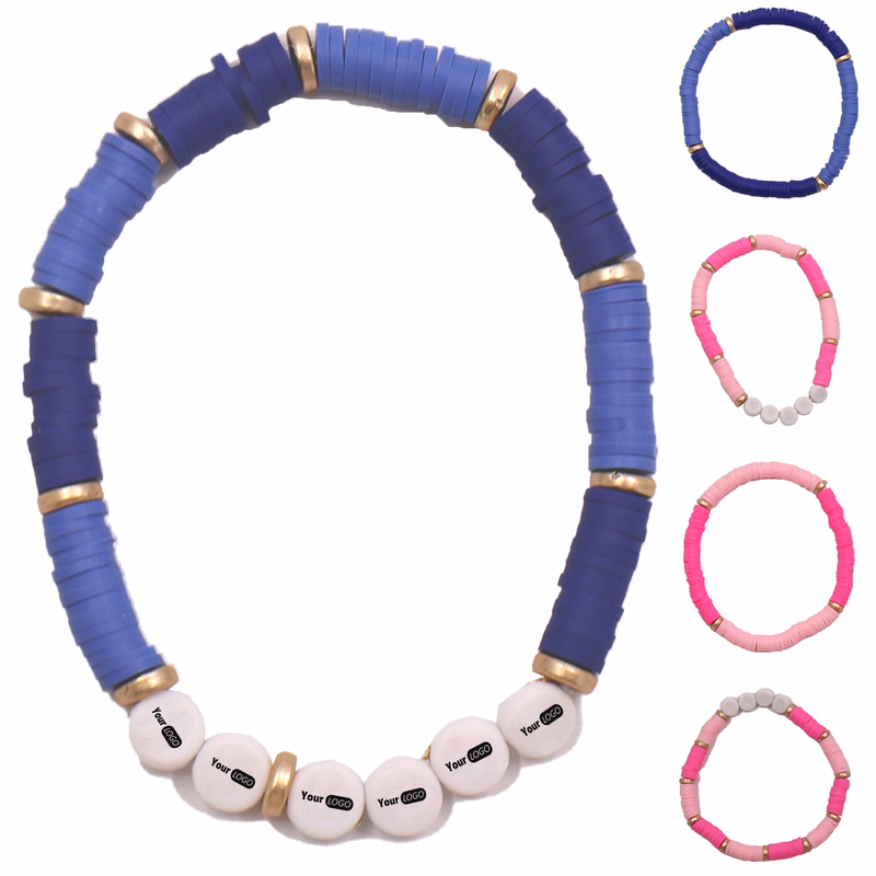 Clay Colored Customizable Bracelet