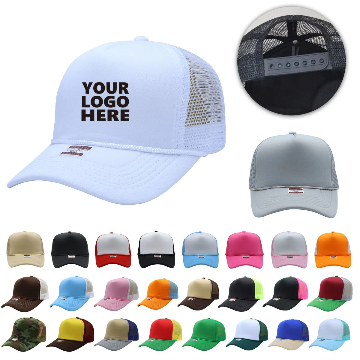 Mesh Trucker Cap Sun Protection 1