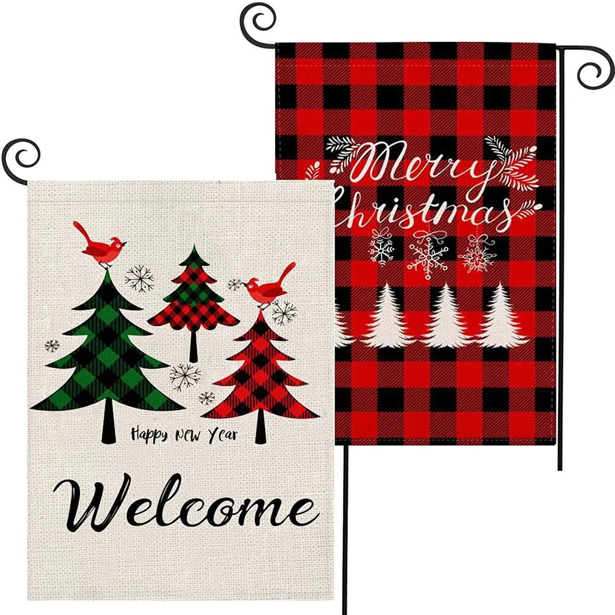 12" x 18" Custom Single Reverse Garden Flag 1