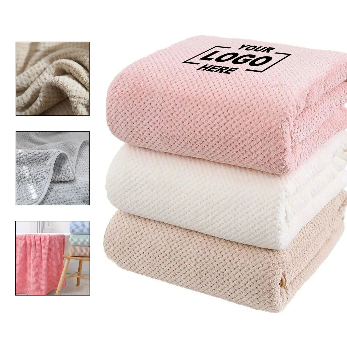 Thickened Absorbent Couple Towel 1