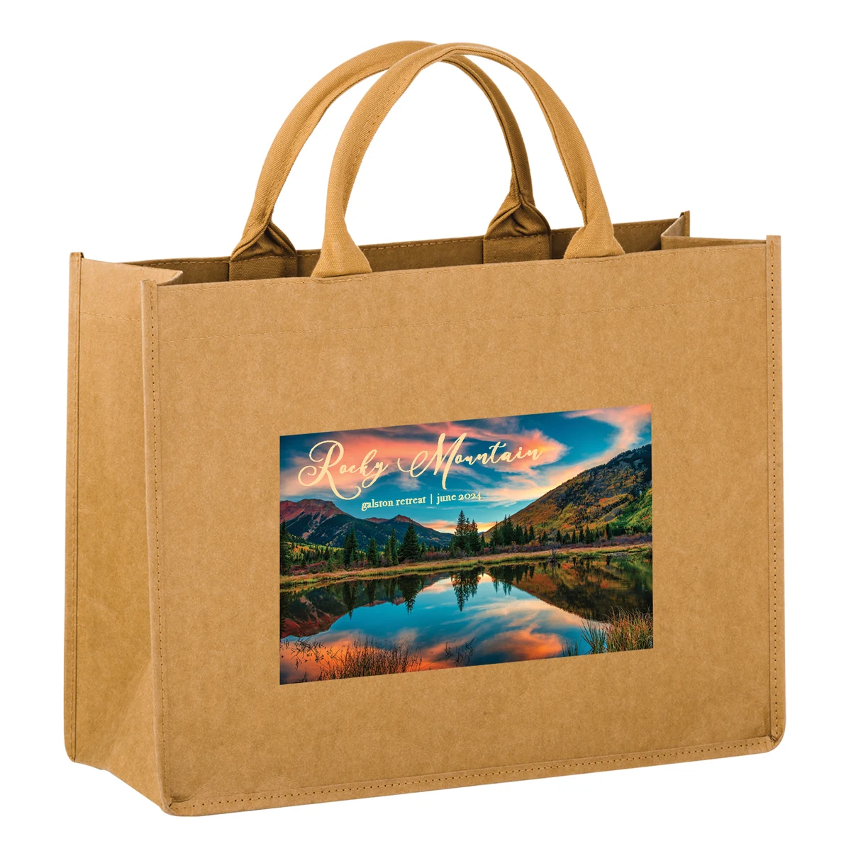 Washable Kraft Paper Tote | Cove 1