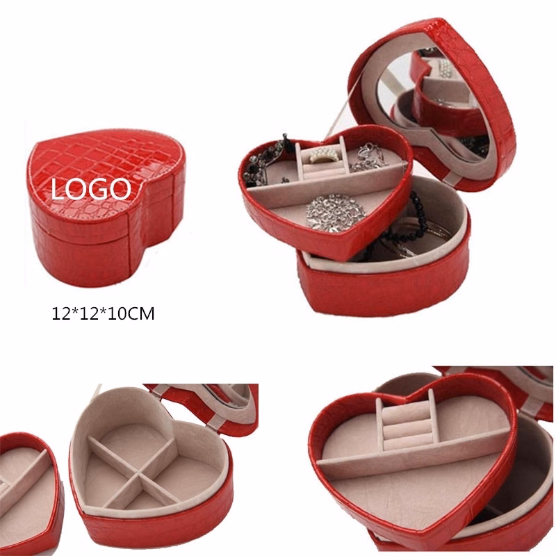 PU Jewelry Box, Small Travel Jewelry case/Organizer