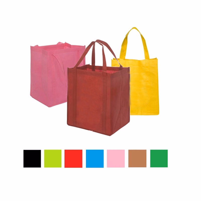 Non Woven Shopper Tote Bag Without Bottom 15"H X 13"L X 10"D
