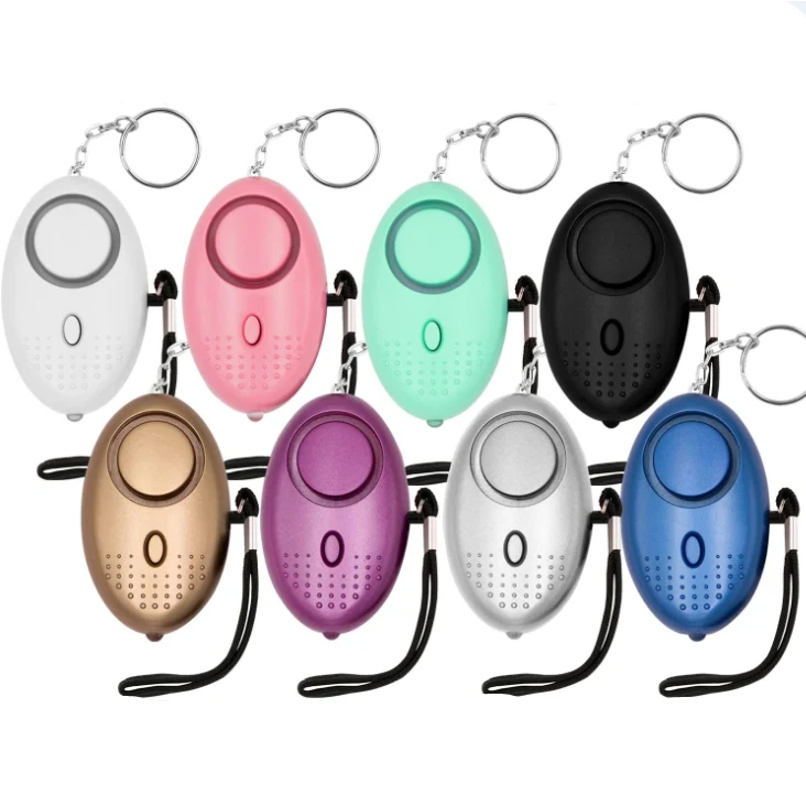 Personal Security Alarm Keychain with LED Lights 1