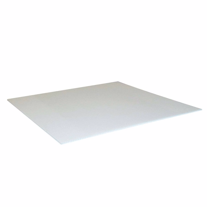18" x 18" Corrugated Plastic Signboard (Blank)