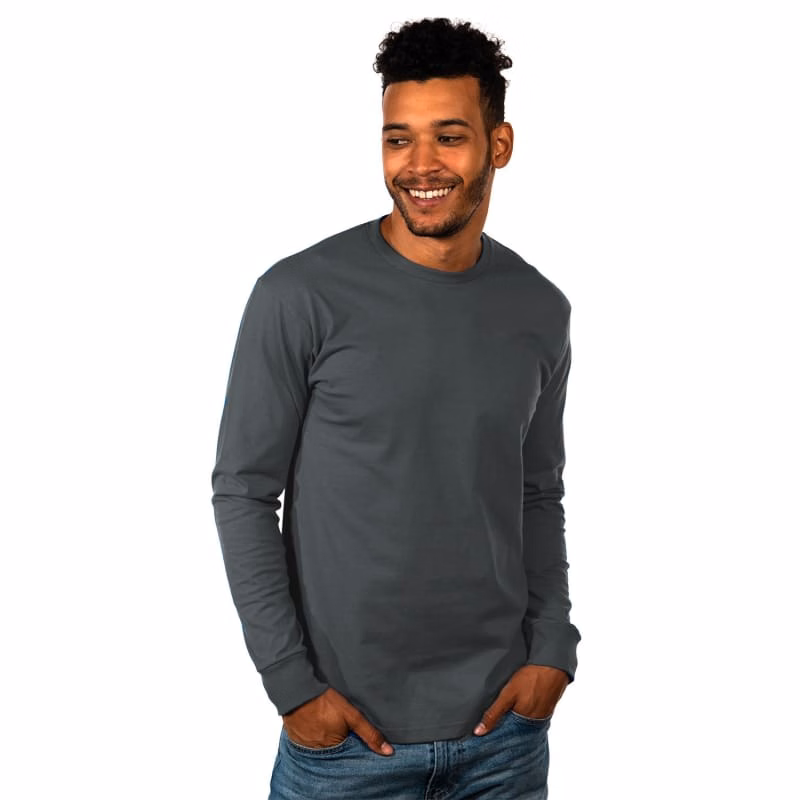 Next Level Apparel Unisex Ideal Heavyweight Long-Sleeve T-Shirt