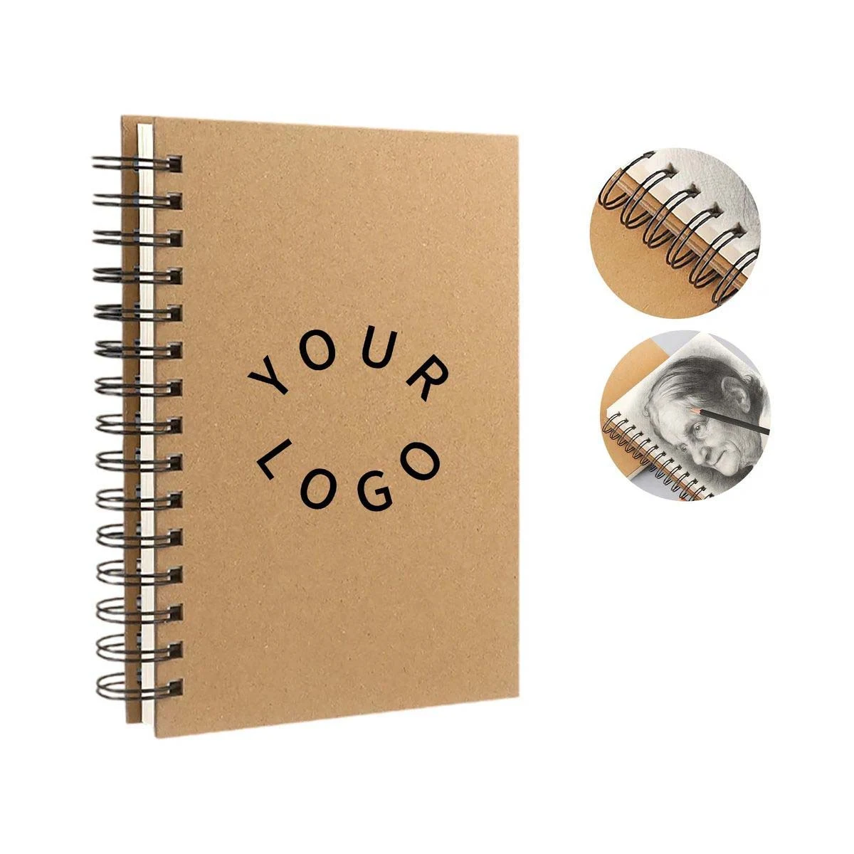 Durable A5 Writing Notebook with Thick Paper 1