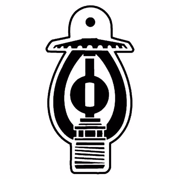 Sprinkler Key Tag - Spot Color