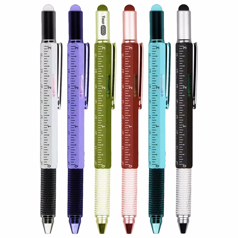 Plastic All-In-One Stylus Pen