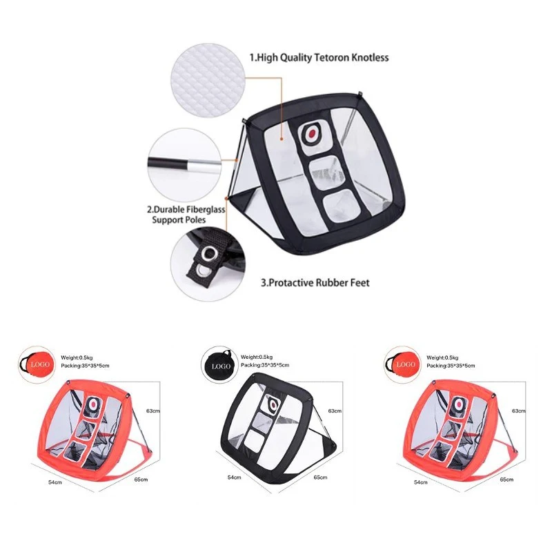 Portable folding golf practice net 1
