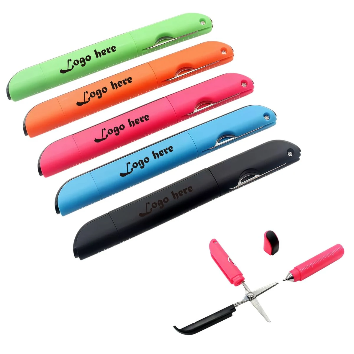 4-in-1 Multi-Tool Ballpoint Pen, custom pen with logo imprint 1