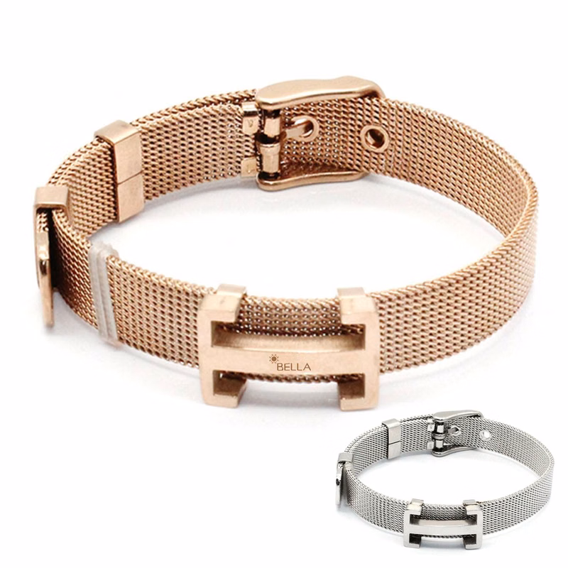 H-shaped strap bracelet