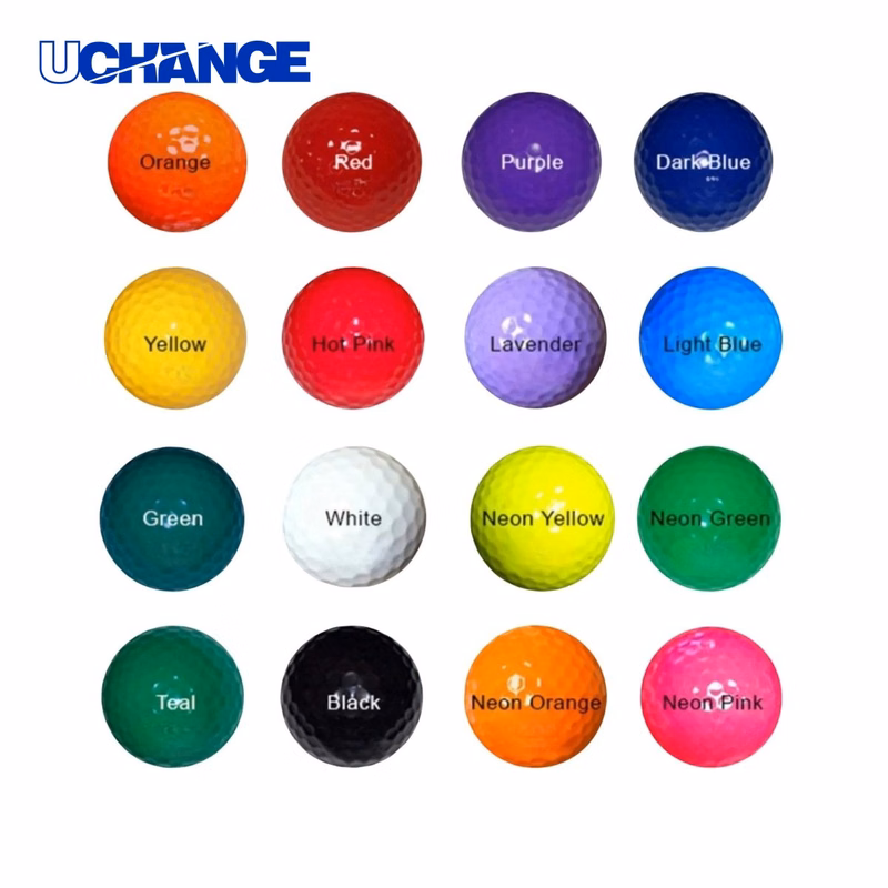Colored Golf Ball for Sports