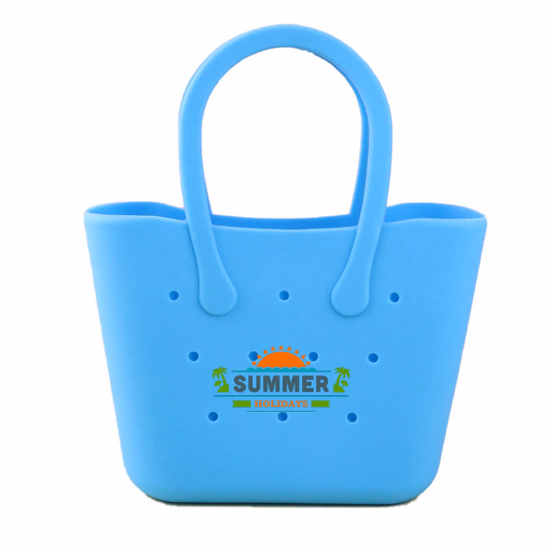 Summer Fun Silicone Beach Tote