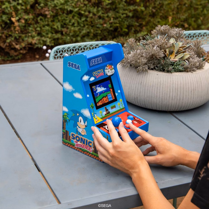 SONIC THE HEDGEHOG MIGHTY PLAYER PORTABLE RETRO ARCADE (4 GAMES IN 1) by My Arcade®