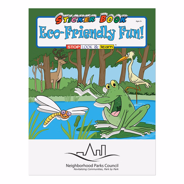 Eco Friendly Fun Stickers Book