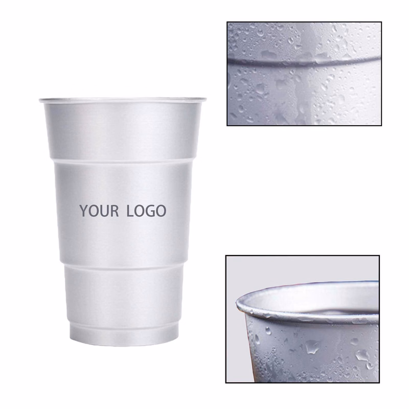 Outdoor Aluminum Cup with Anodized Finish (16.91 OZ)