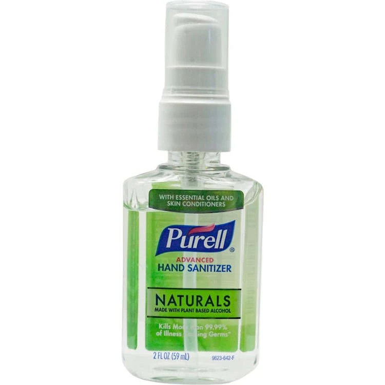 Purell Naturals Hand Sanitizer Pump - 2 oz 1