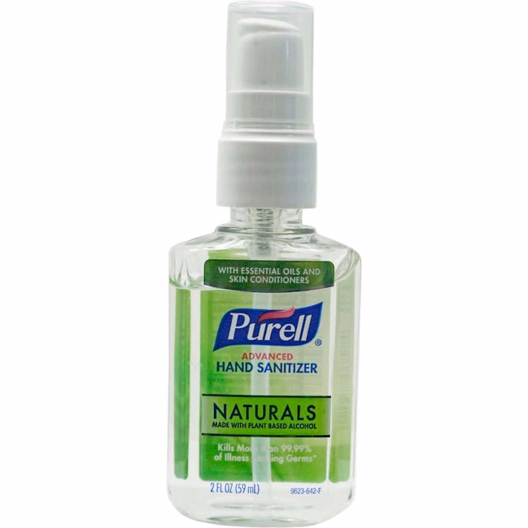 Purell Naturals Hand Sanitizer Pump - 2 oz