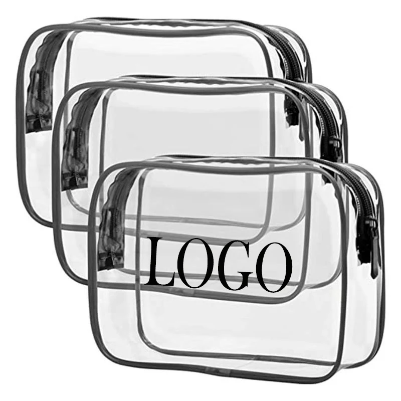 PVC Clear Travel Cosmetic Bag for Women and Men 1