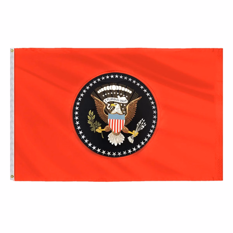 Applique & Embroidered Flag 5' x 8' Nylon