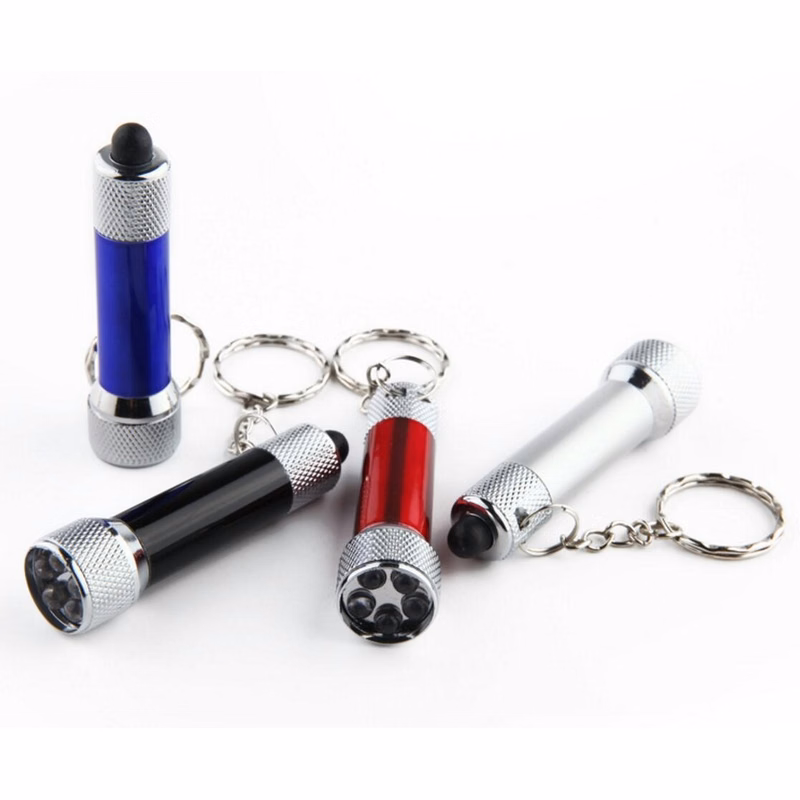 Engraved 5 LED Keychain Flashlight