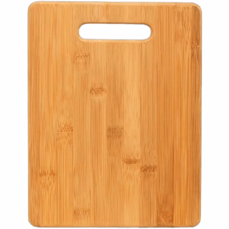 Bamboo Cutting Board with Handle Cutout Large