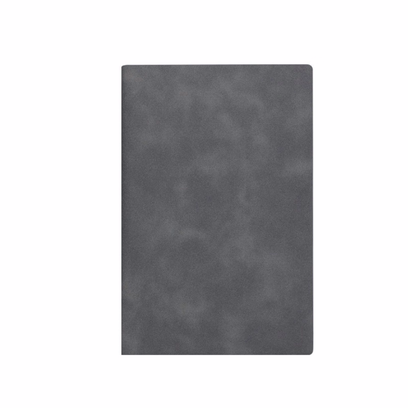 5.8"x8.3" 200 Pages Classic Notebook With Leather Cover