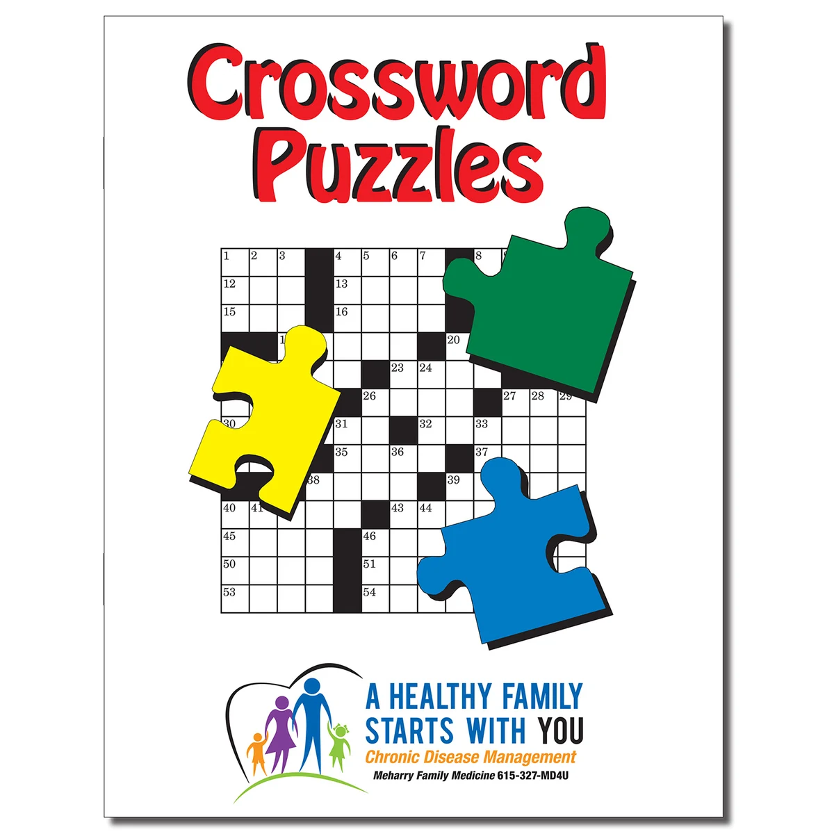 Cross Word Puzzle Book (New StapledBinding) 1