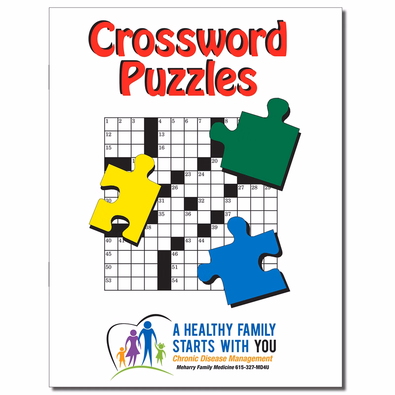 Cross Word Puzzle Book (New StapledBinding)