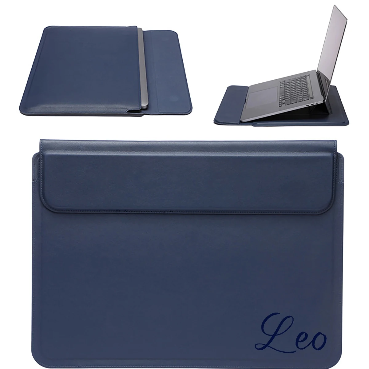 PU Laptop Sleeve with Stand 1