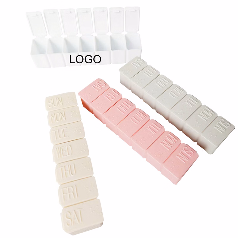 Large Rectangle Weekly 7-Day Pill Box