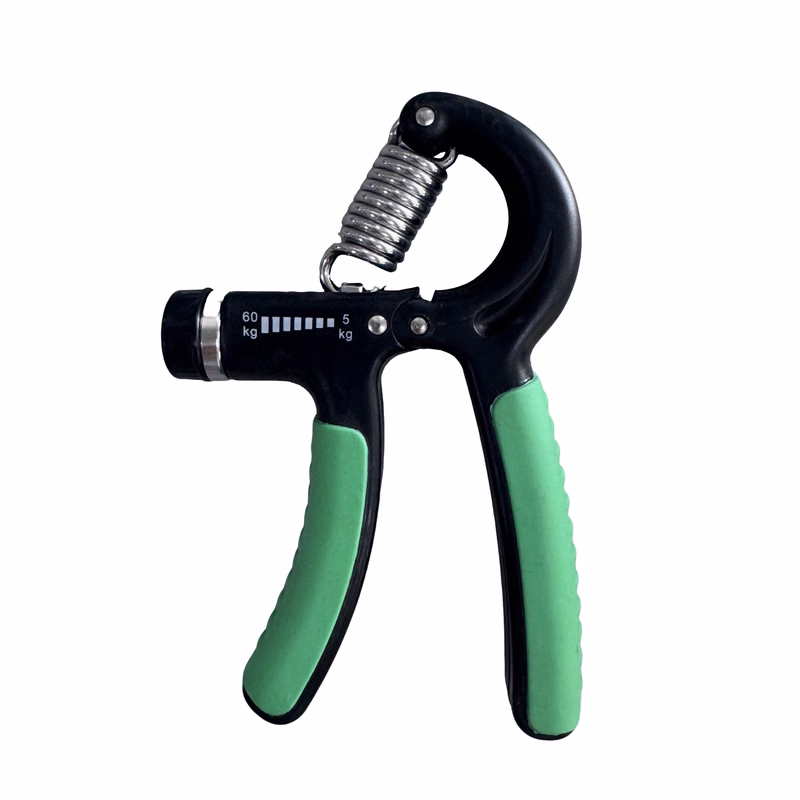 Adjustable Hand Grip Strengthener With Ergonomic Handle 5.5" Height