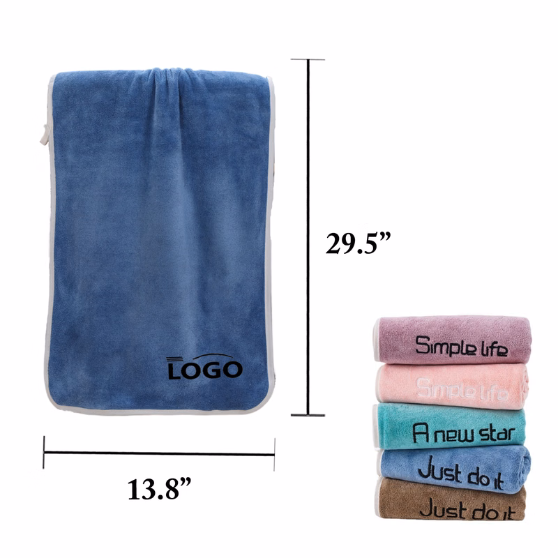 Thick Coral Fleece Gym Towel 350gsm