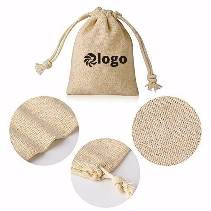 Linen Drawstring Gift Bags