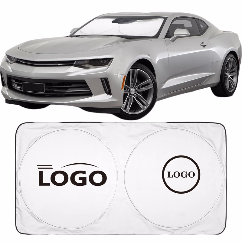 Polyester Car Windshield Sunshade MOQ100