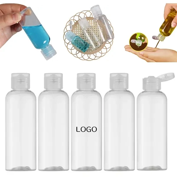 1.7 oz Plastic Squeeze Bottles with Flip Cap Hand Sanitizer 1