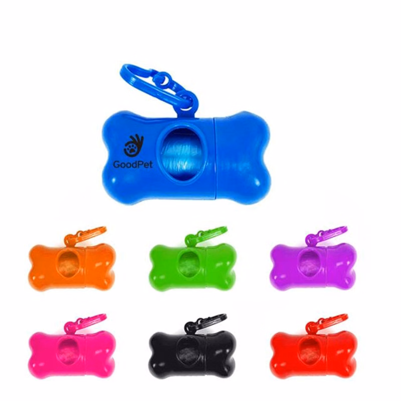 Portable Bone Shaped Pet Waste Bag Dispenser