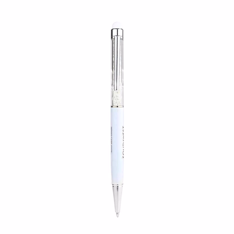 Princess Ballpoint Twist Stylus Pen (White)