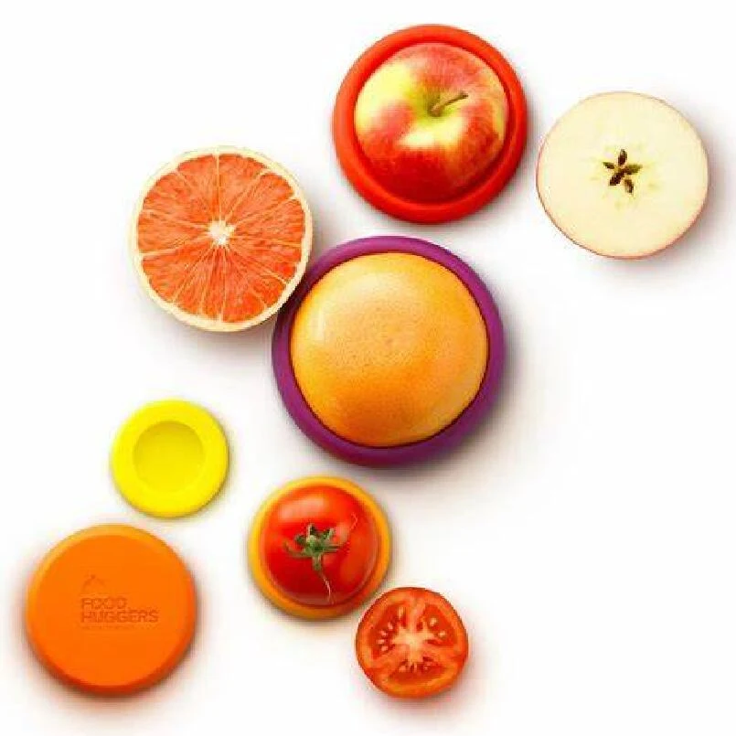 Eco-friendly food saver produced with zero plasticFood Huggers Set 1