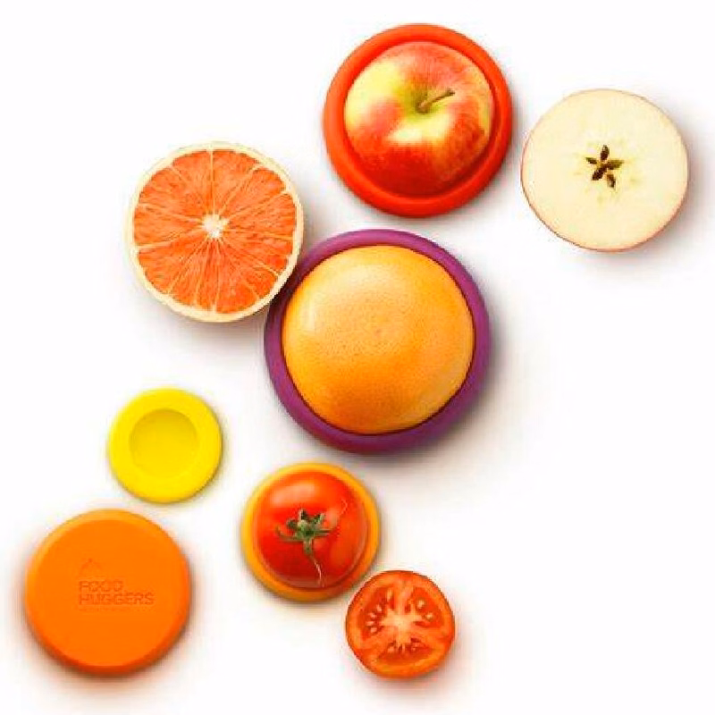 Eco-friendly food saver produced with zero plasticFood Huggers Set