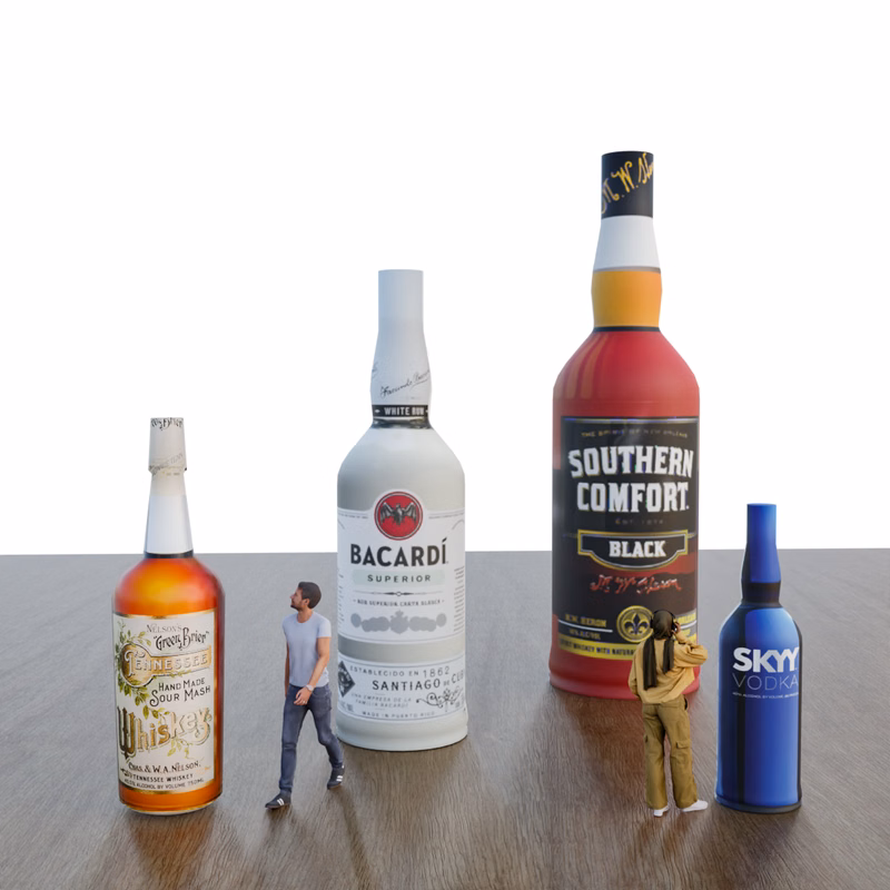 Custom Inflatable Bottle - 6' / 8' /10' /15' / 20'