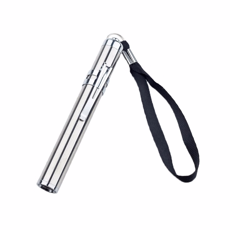 Pen Light Flashlight With Wristband