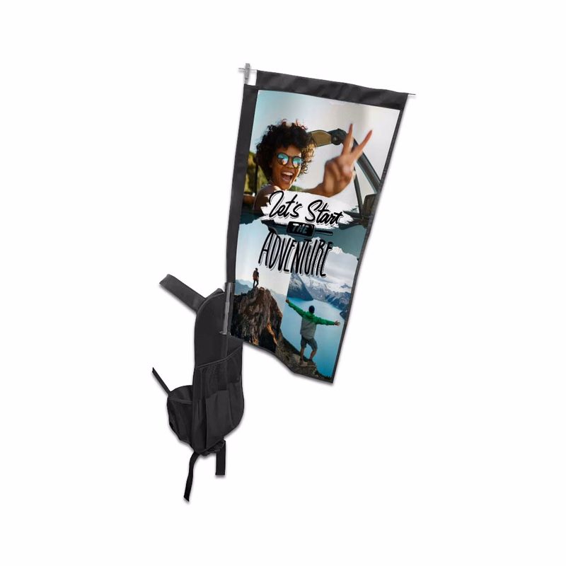 Backpack Flags - Blade Single side (19" x 46.98")