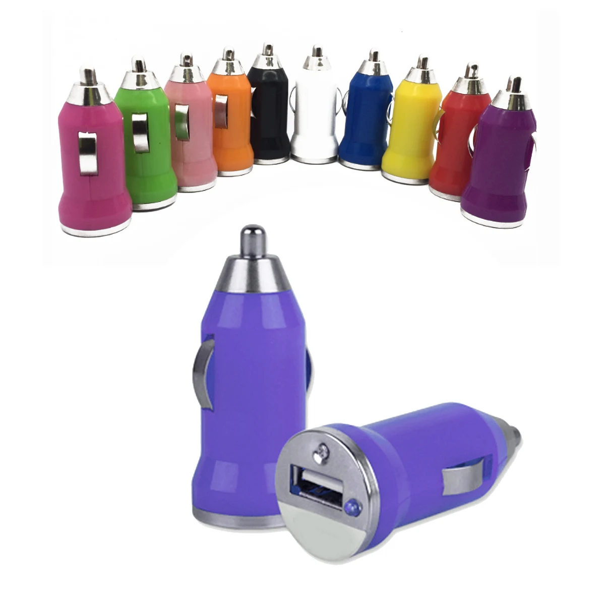 Bullet Shape USB Car Charger 1