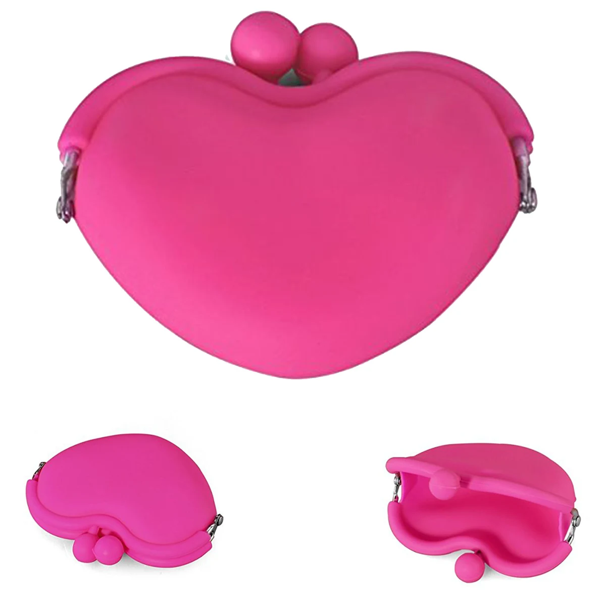 Cute Candy Silicone Key Coin Tray Change Wallet 1