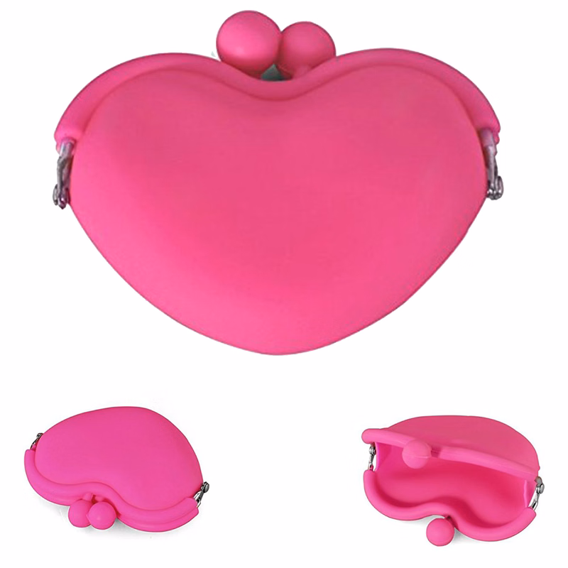 Cute Candy Silicone Key Coin Tray Change Wallet
