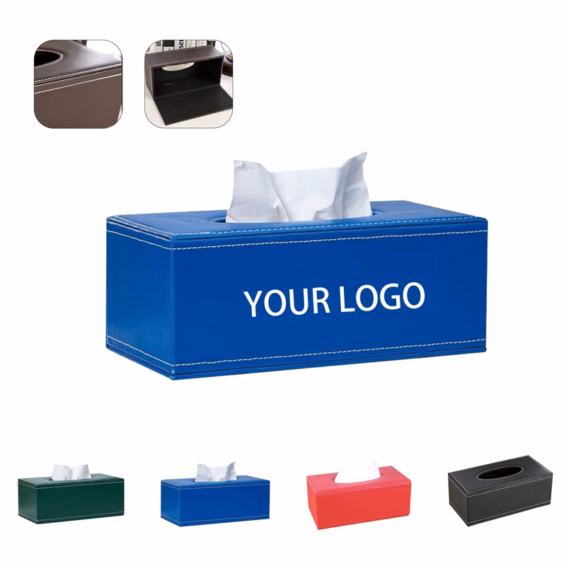 Leather Tissue Box