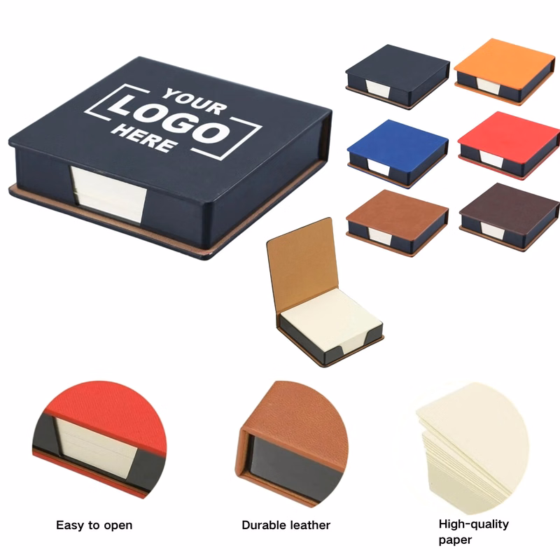 PU Three Dimensional Business Note Note Box