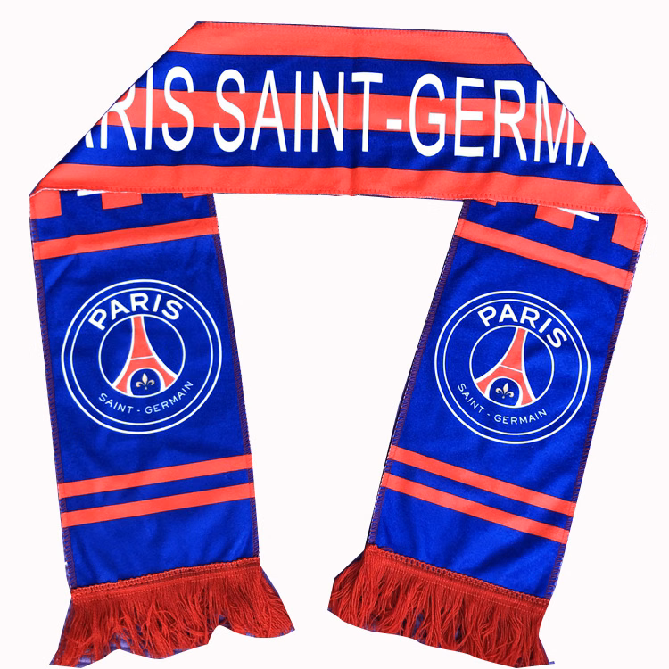 Custom Polyester Printed Soccer Fan Scarves